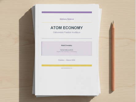 AQA GCSE Chem Calculation Practice Books Bundle | 14 Quantitative Chemistry Workbooks with Answer