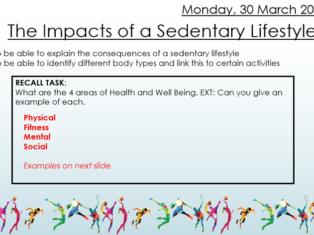 AQA 9 - 1 GCSE PE Health, Fitness and Wellbeing Lessons