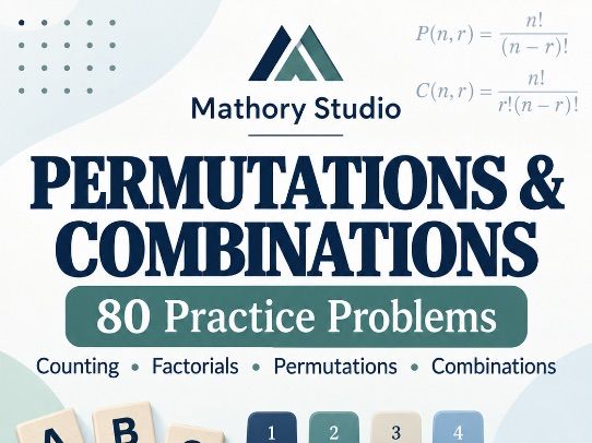 Counting, Permutations & Combinations Pack