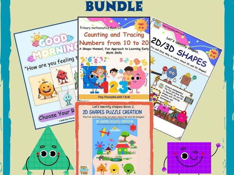 Shape-Themed Mega Bundle | 2D & 3D Shapes