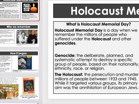 Holocaust Memorial Day