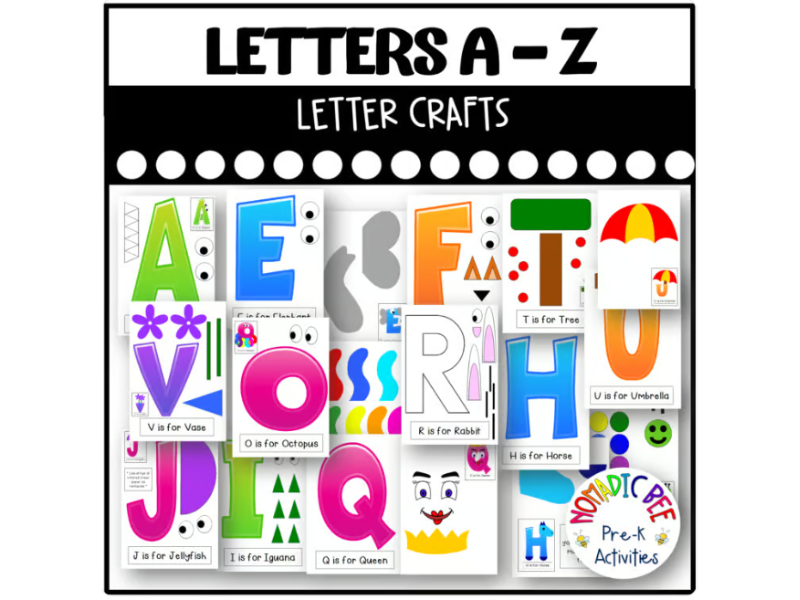 Letter Crafts A - Z