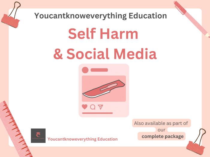 Self Harm and Social Media
