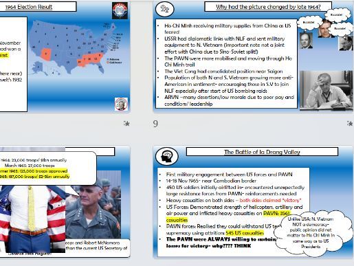 USA in Vietnam: Johnson's War Escalation and Military Tactics