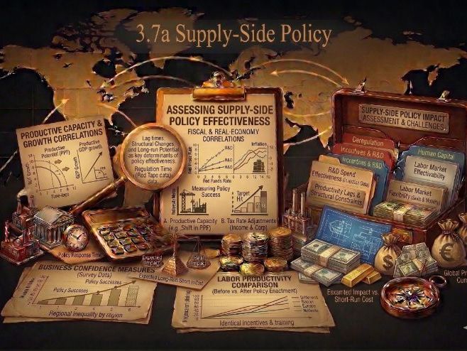 The Econ Blueprint | IB Economics 3.7a: Supply-Side Policies| Student + Teacher Guide