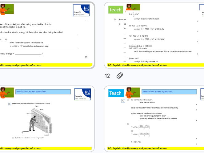 Energy stores and transfers revision GCSE AQA combined Science Physics