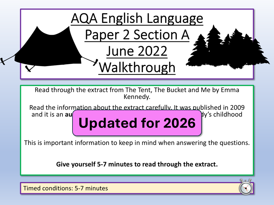 AQA English Language Paper 2 June 2022