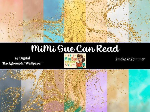 Smoke & Shimmer 14 Digital Wallpapers/Backgrounds (300 dpi)