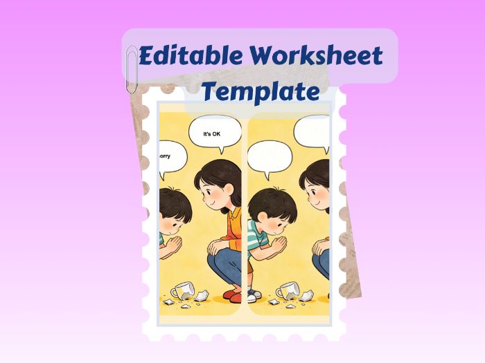 9 Editable EYFS Daily Conversation Worksheets