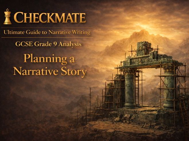 Checkmate Narrative Writing: Planning & Preparation (GCSE / IGCSE Grade 8–9 Guide)