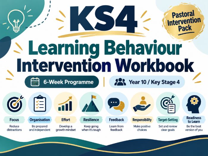 KS4 Learning Behaviour Intervention Pack