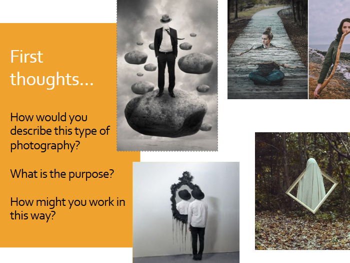 GCSE Photography FULL PROJECT - Surrealism 'Out of Place'