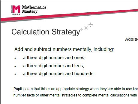 Three-digit addition and subtraction