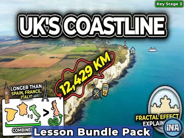 The UK Coastline - Complete KS3 Geography Lesson Pack