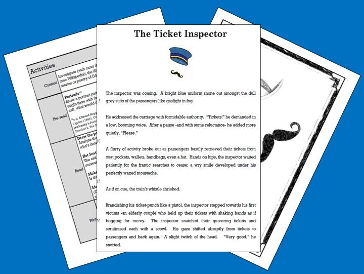 Model Write: Character: The Ticket Inspector