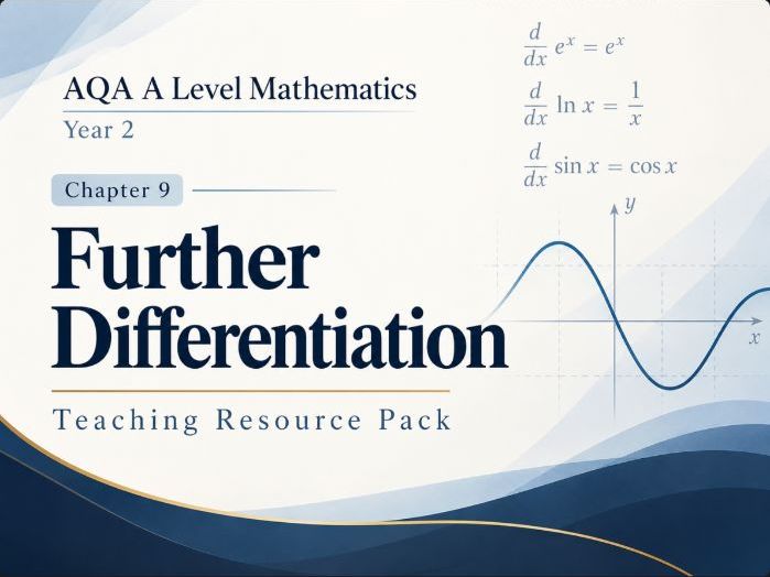 09 - Further Differentiation Teacher Pack - A2 (Year 2) Mathematics A Level AQA