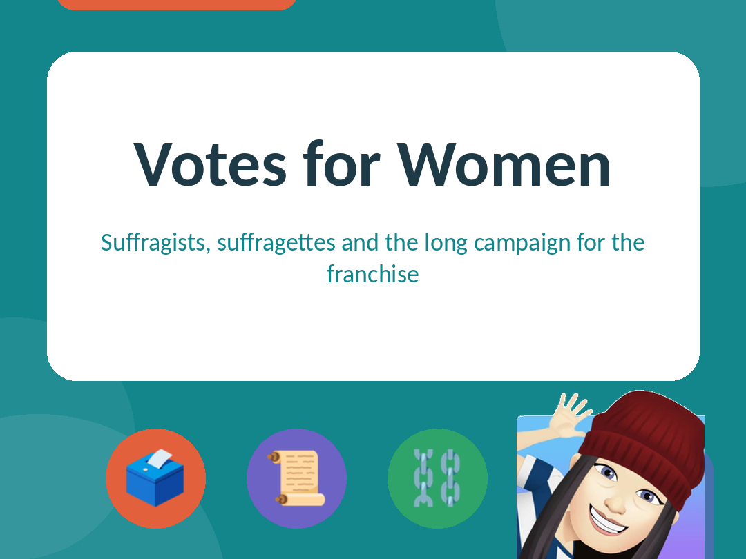 Votes for Women | Year 9 History PowerPoint Lesson