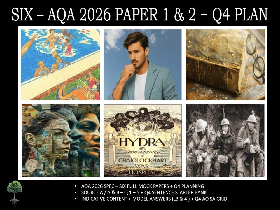 SIX - PAPER 1 & 2 | 2026 FULL MOCKS | Q4 PLAN