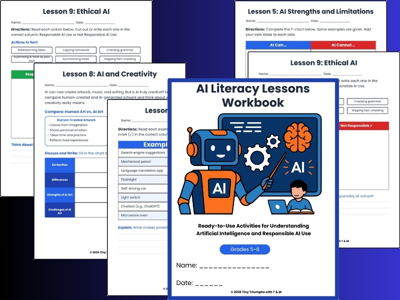 AI Literacy Lessons Workbook