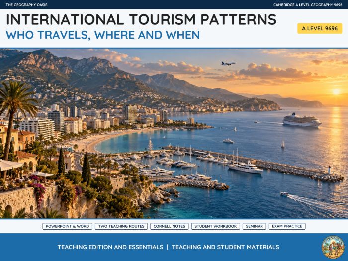 International Tourism Patterns | Cambridge A Level Geography 9696