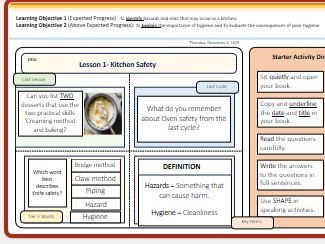 Lesson 1 - Kitchen Safety