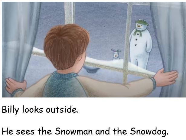 The Snowman and the Snowdog Christmas story Powerpoint (with links to