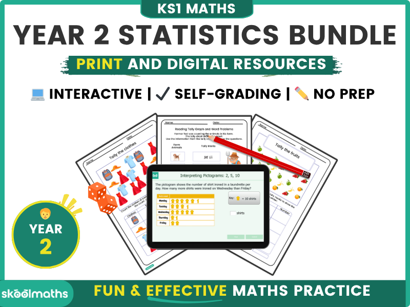 Year 2 Statistics Bundle