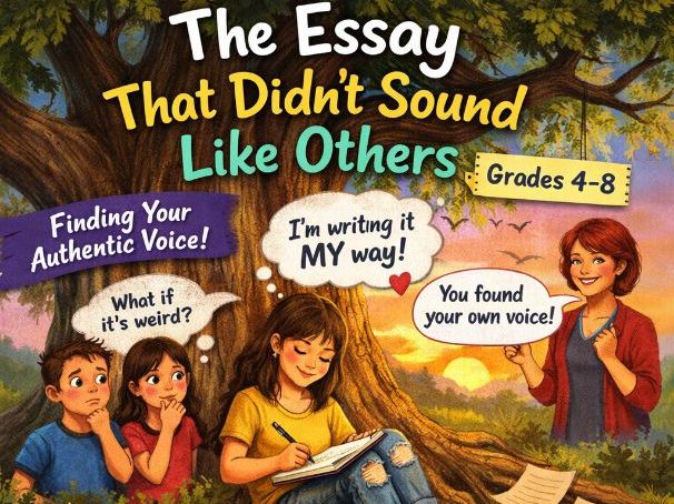 The Essay That Didn’t Sound Like Others – About Finding Your Authentic Voice