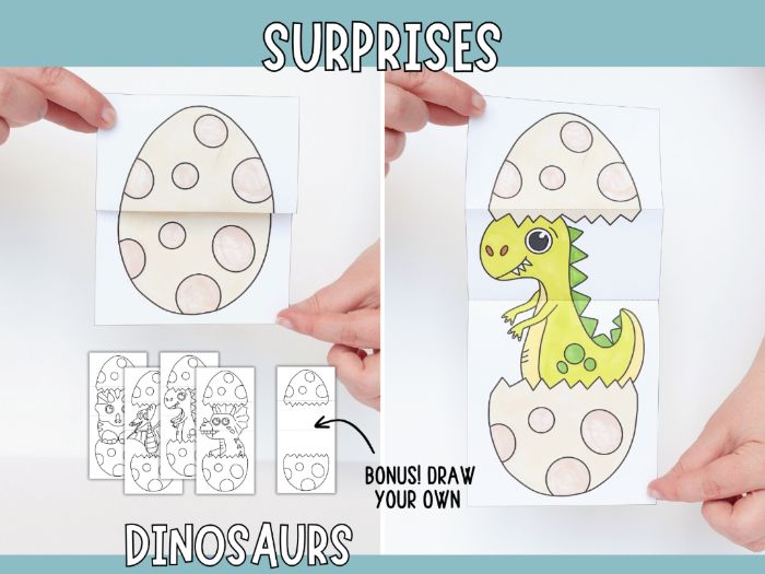 Surprise Craft - Dinosaurs