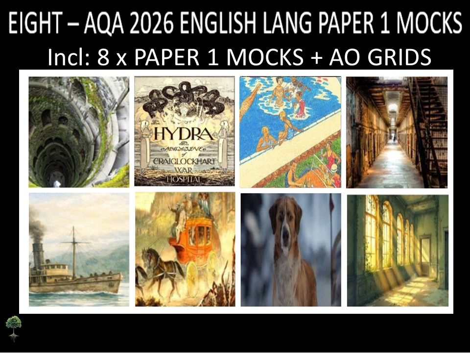 EIGHT - AQA  PAPER 1 | 2026 FULL MOCKS | AO GRIDS