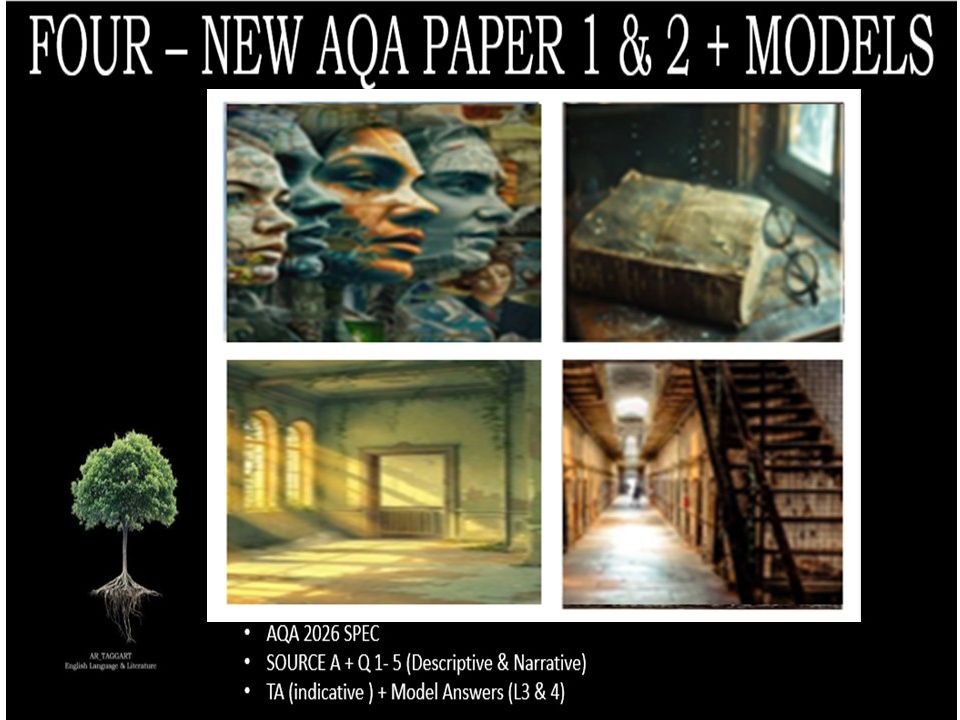 FOUR - NEW AQA PAPER 1 & 2 | 2026 FULL MOCK | MODELS