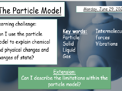 The Particle Model