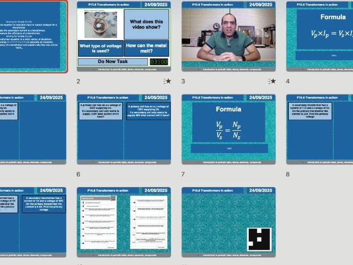 AQA GCSE Physics P15.8 – Transformers in Action | Editable Lessons, Worksheets & Answers + Free AI M