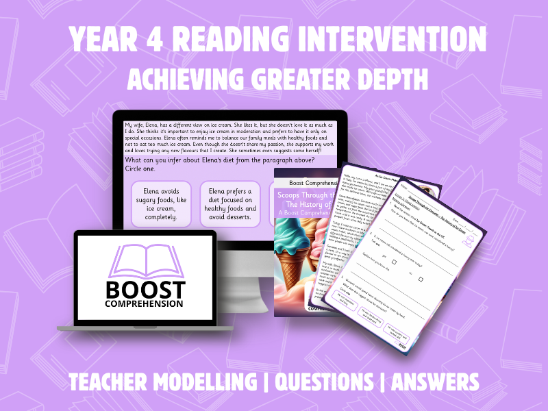 Year 4 Reading Intervention - Greater Depth / Higher Standard