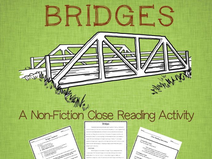 Bridges: A Nonfiction Close Reading Activity