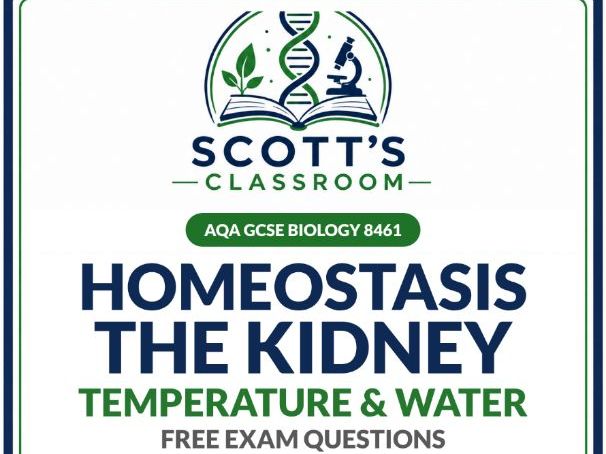 FREE AQA GCSE Biology Homeostasis Questions