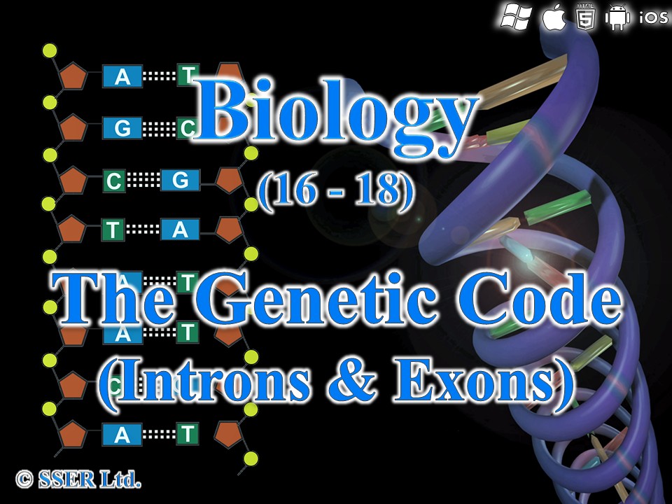 BioA_3.4.1 Genetic Code, Introns & Exons