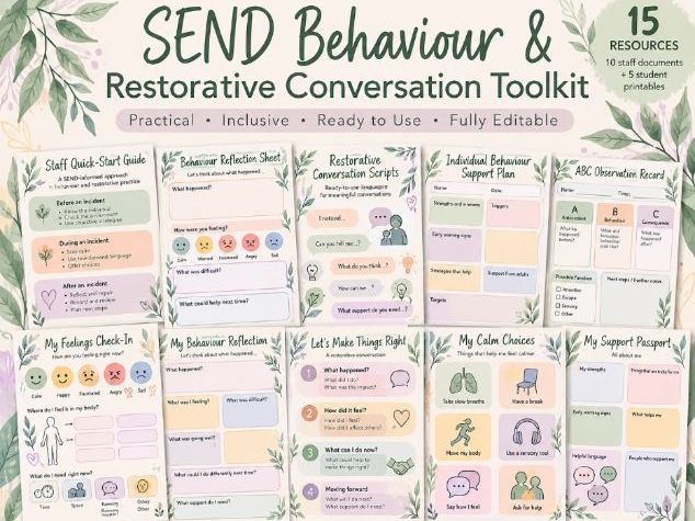 Behaviour & Restorative Conversation Toolkit