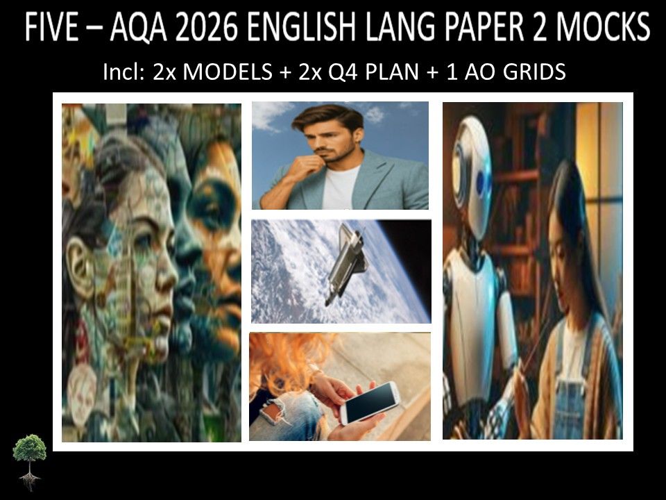 FIVE - AQA PAPER 2 | 2026 FULL MOCKS | MODELS | Q4 PLAN | AO GRIDS