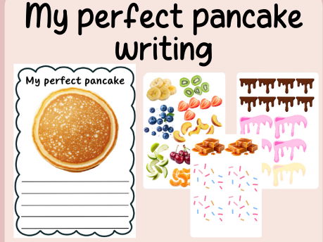 Pancake day- my perfect pancake- continuous provision