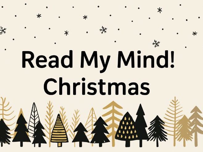 Read My Mind – Christmas Edition | Whole Class Game | Family Feud Style
