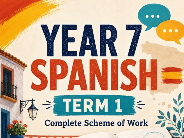 Year 7 Spanish Term 1 COMPLETE Unit of Work