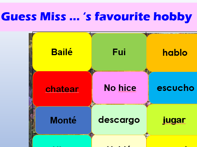 Starter or plenary Desconectate Year 9 Module 1