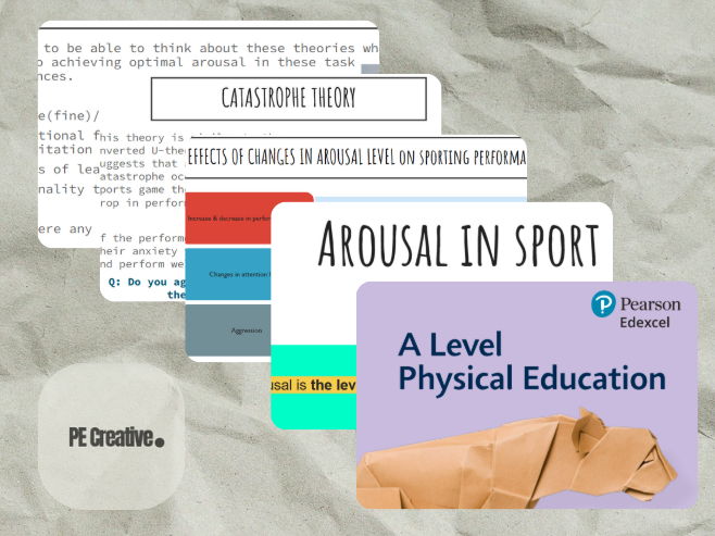 A Level PE Edexcel 4.1.3 Arousal