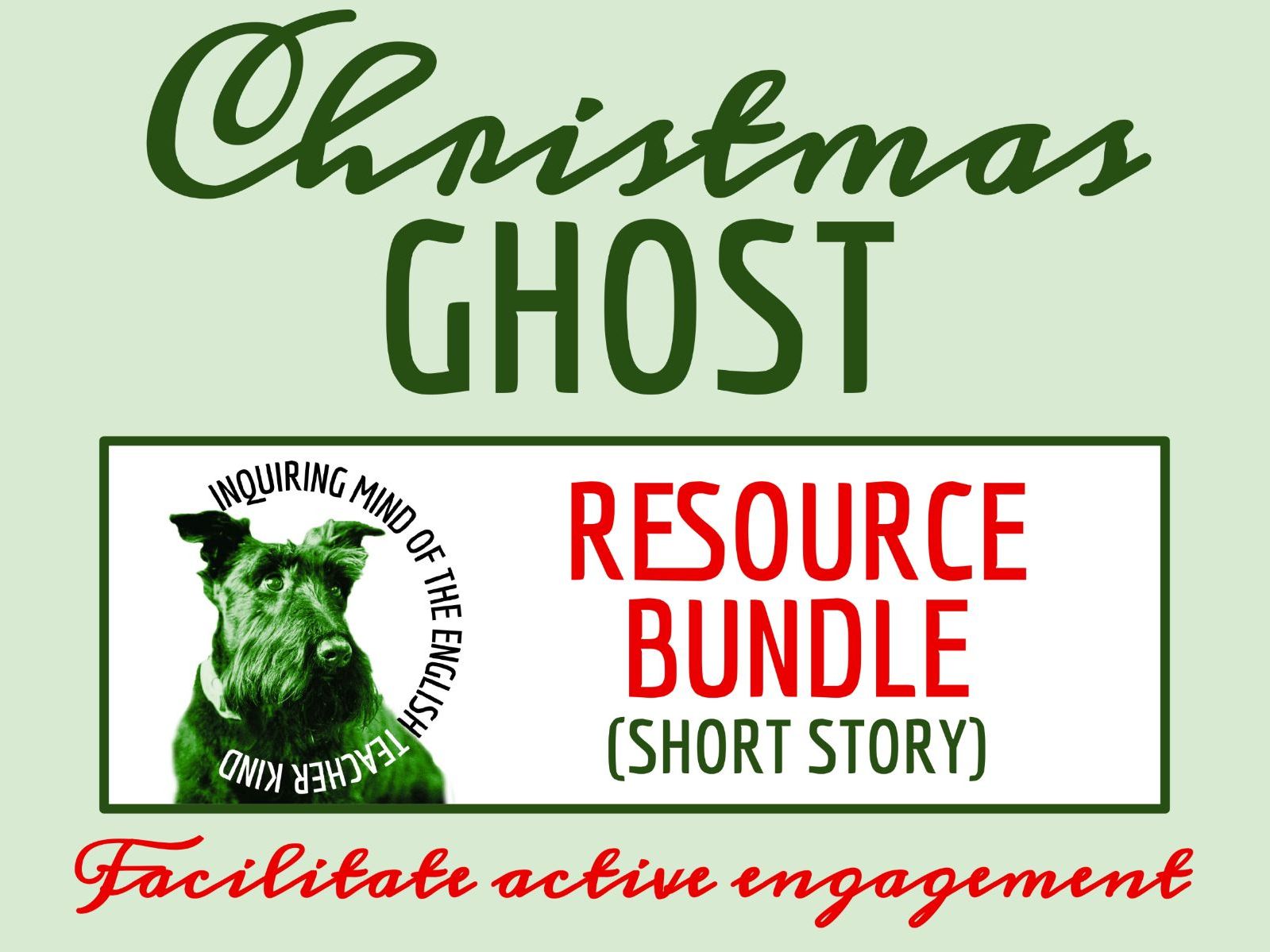 "The Christmas Ghost" by Mary E. Wilkins Freeman | Winter Holiday Activities Bundle