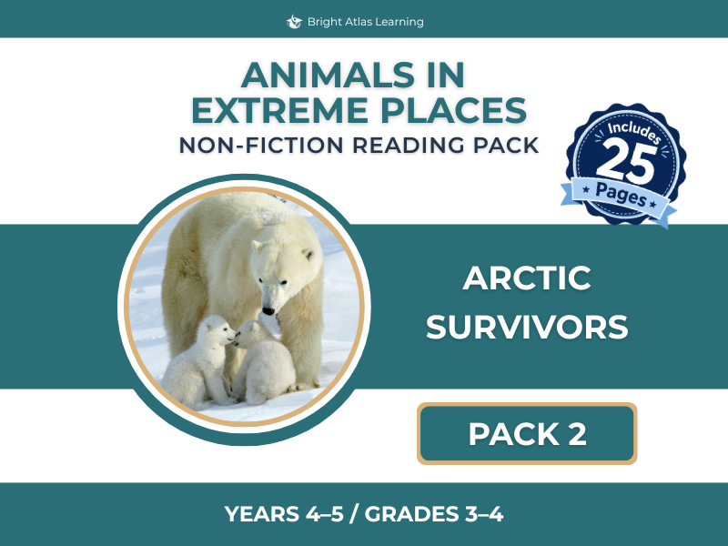Arctic Animals Reading Pack | KS2 | Y4–5
