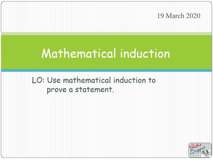 Mathematical Induction Memes