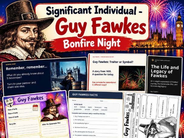 Significant Individual - Guy Fawkes Bonfire Night