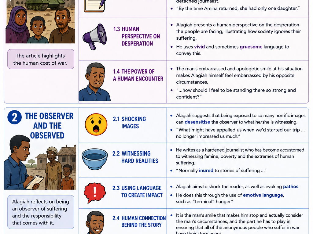 A Passage to Africa by George Alagiah | GCSE English