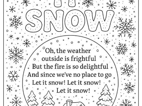 Bundle of 14 Christmas Songs/Hymns/Carols Coloring Pages